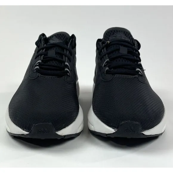 Adidas Avryn Bounce Boost Mens 11 Black White Low Running Shoes Sneakers HP5968