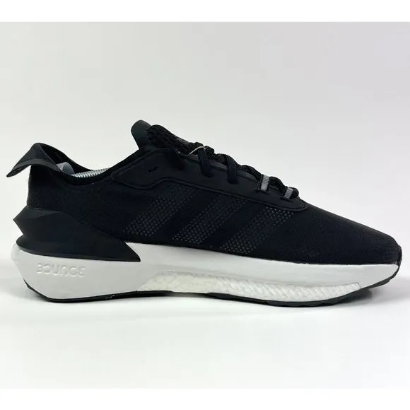Adidas Avryn Bounce Boost Mens 11 Black White Low Running Shoes Sneakers HP5968