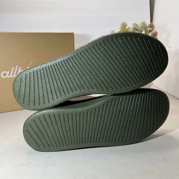 Allbirds Tree Piper Lace Up Sneaker Shoes Olive Green A10244M120 Men's US 12NWB