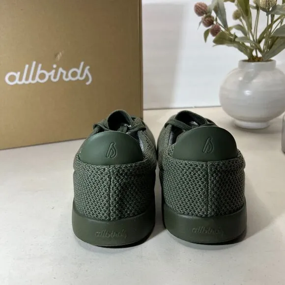 Allbirds Tree Piper Lace Up Sneaker Shoes Olive Green A10244M120 Men's US 12NWB