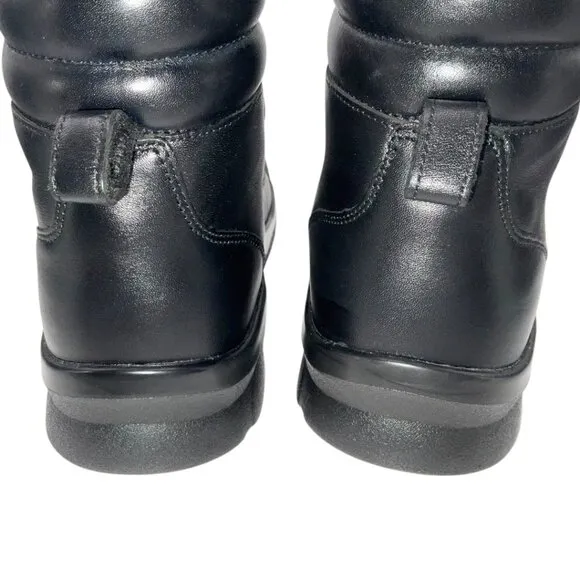 Apex Leather Biomechanical Aetrex Performance Work Boot Men Sz 9.5M B4500M NWT