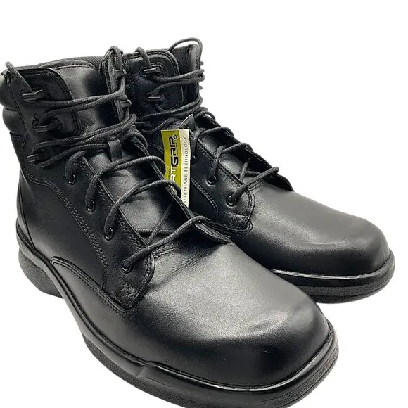 Apex Leather Biomechanical Aetrex Performance Work Boot Men Sz 9.5M B4500M NWT