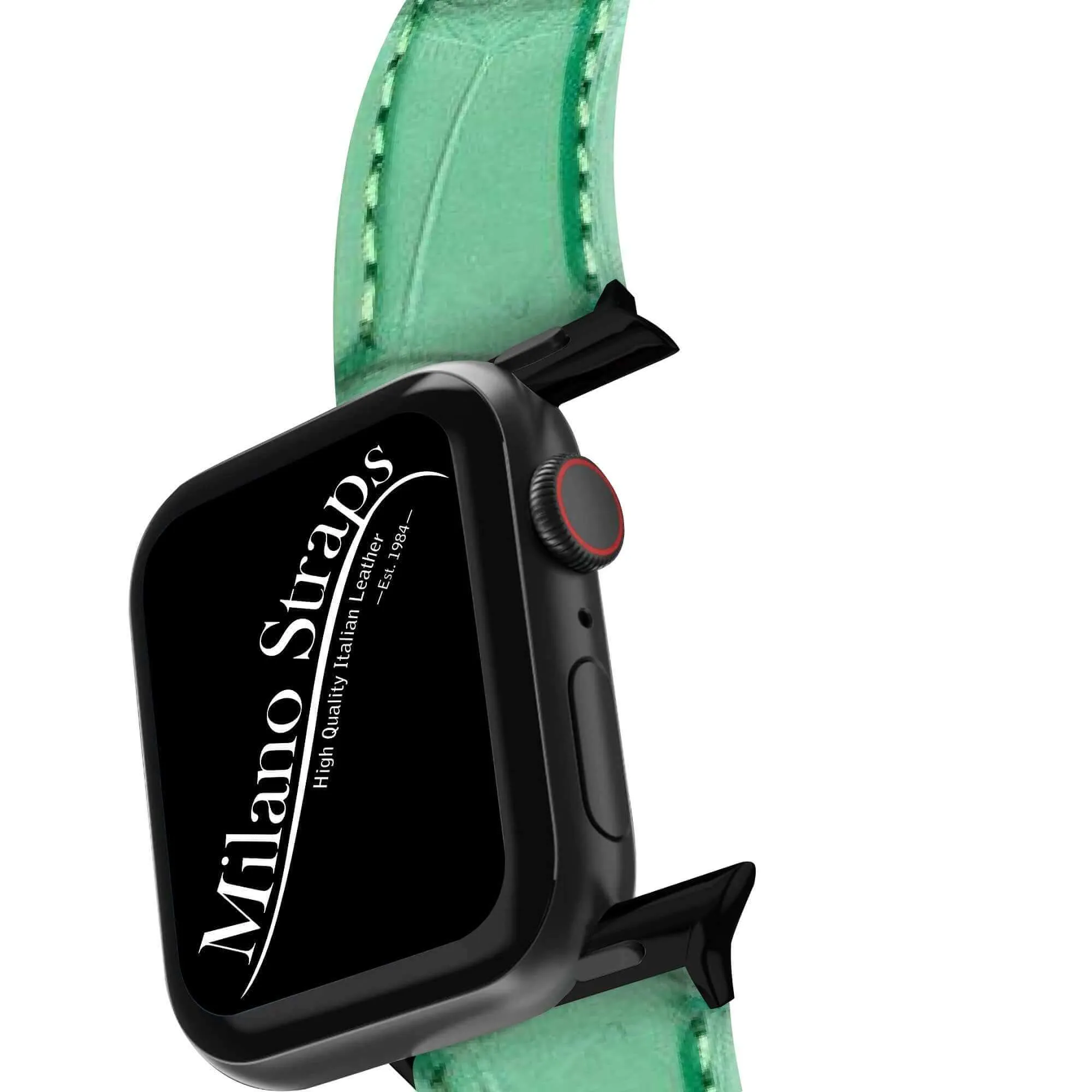Apple Watch Leather Band ™ Alligator Millennium Green Watch Strap