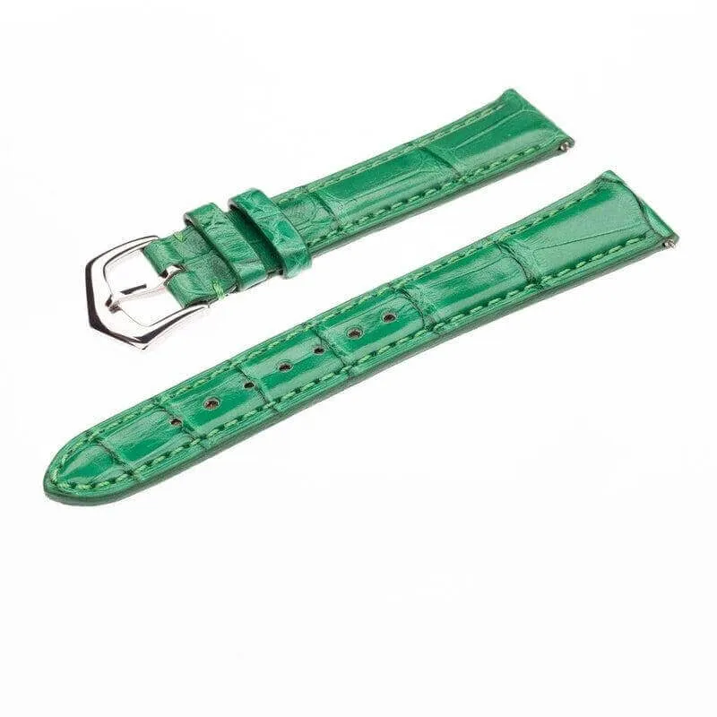 Apple Watch Leather Band ™ Alligator Millennium Green Watch Strap