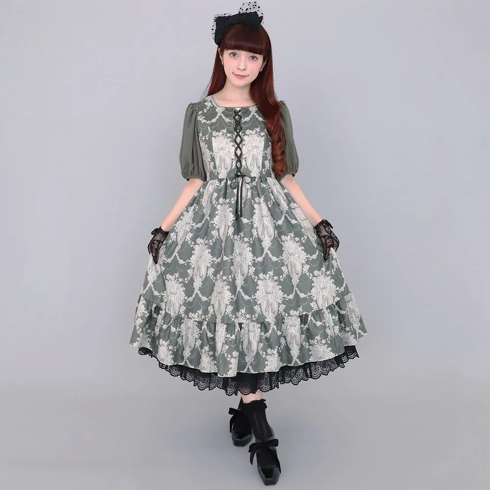 Arabesque Lace-Up Dress