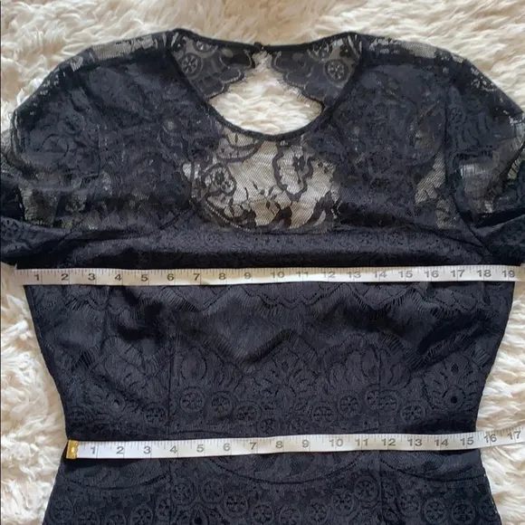 BB Dakota Lace Dress Black Size 10