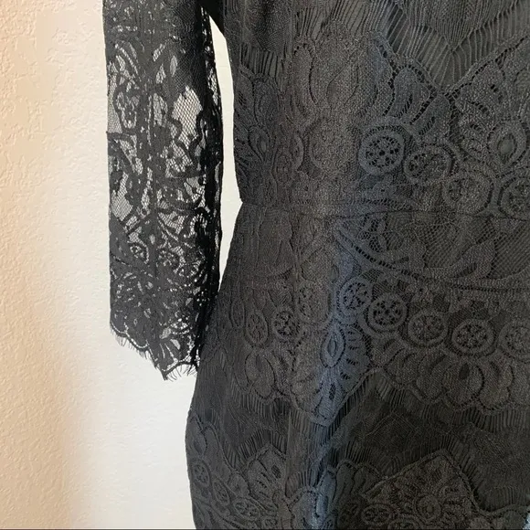 BB Dakota Lace Dress Black Size 10