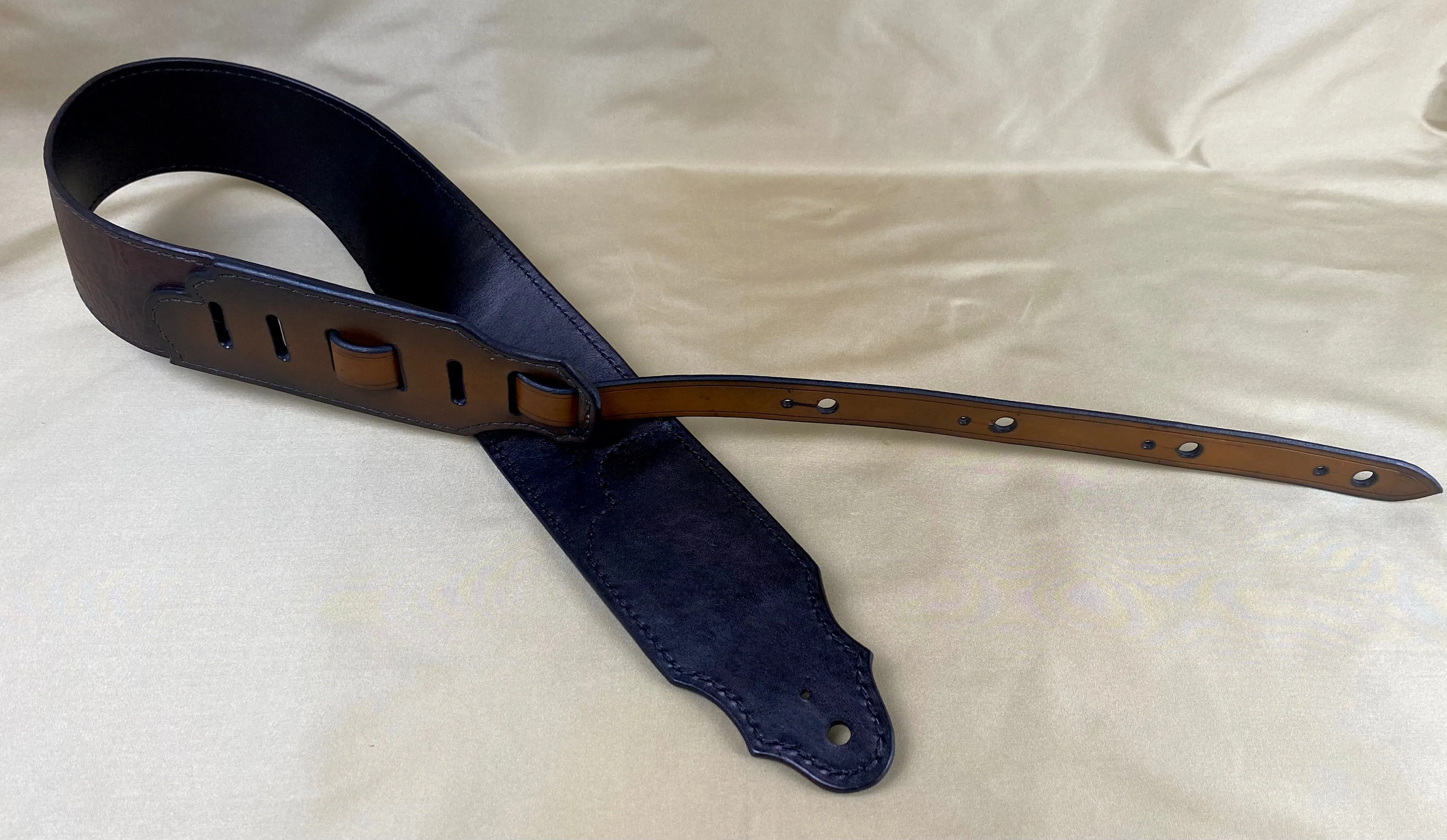 Bison Leather Guitar Strap