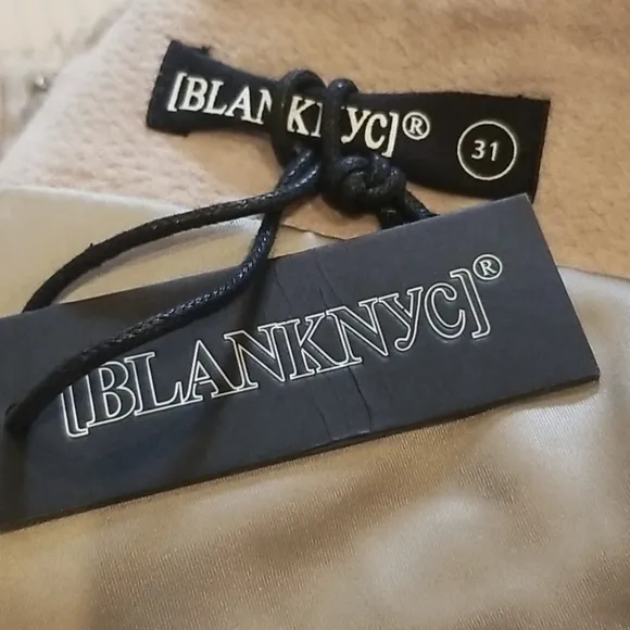 BLANKNYC leather mini skirt
