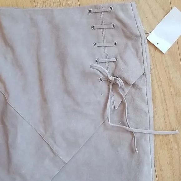 BLANKNYC leather mini skirt