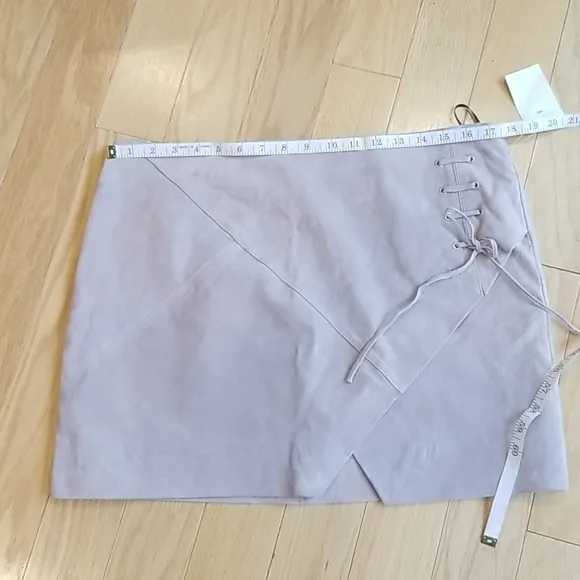 BLANKNYC leather mini skirt