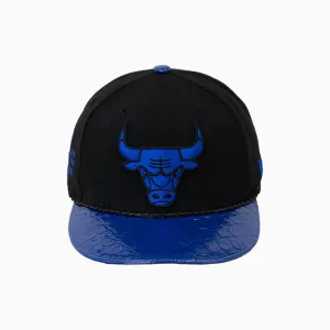 Breyer's Buck 50 Chicago Bulls Hat With Leather Visor