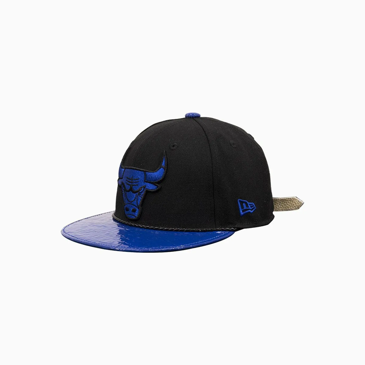 Breyer's Buck 50 Chicago Bulls Hat With Leather Visor