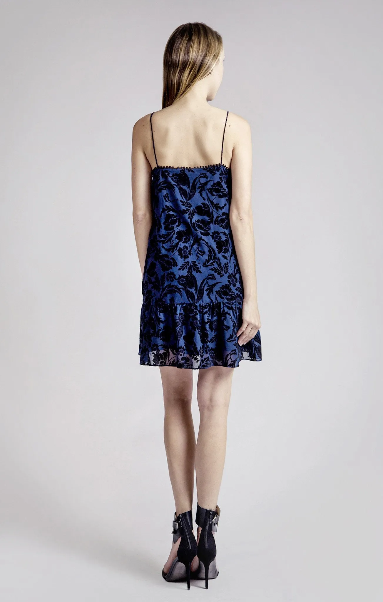 Burn Out Strap Dress