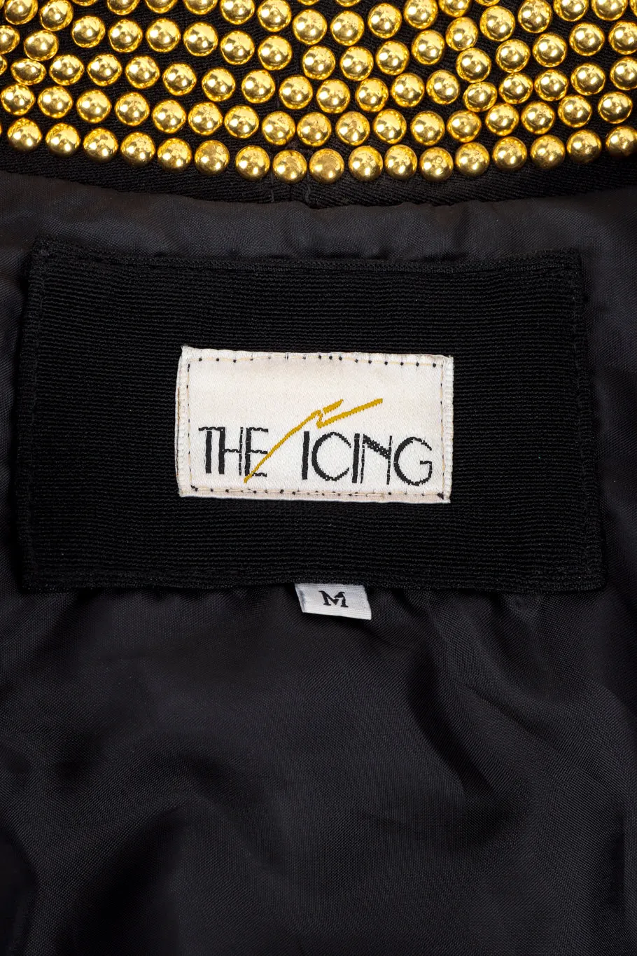 Crystal and Dome Stud Jacket