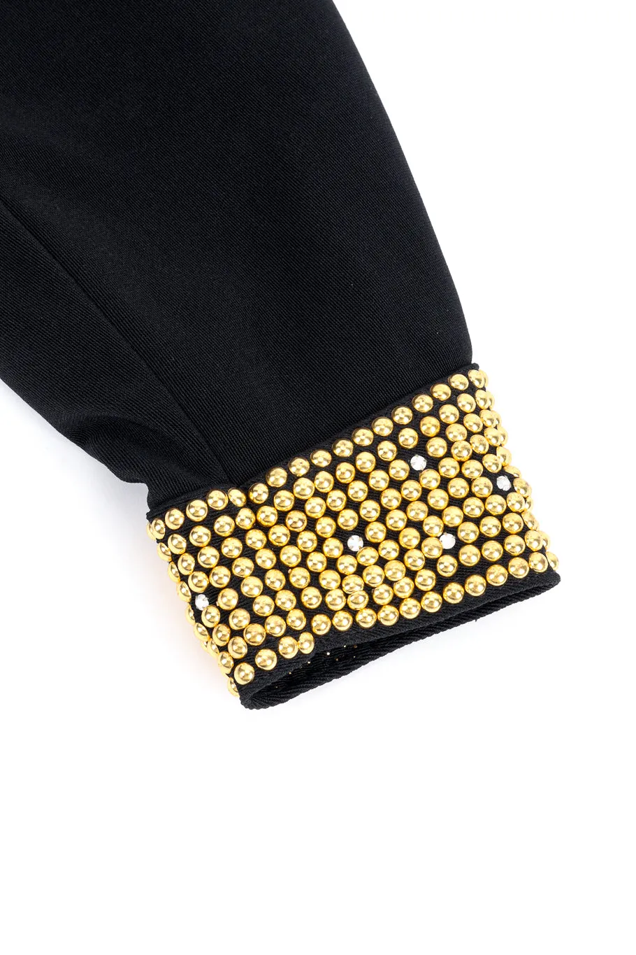 Crystal and Dome Stud Jacket