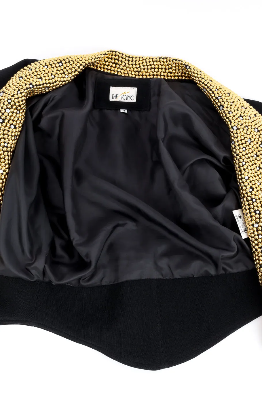 Crystal and Dome Stud Jacket