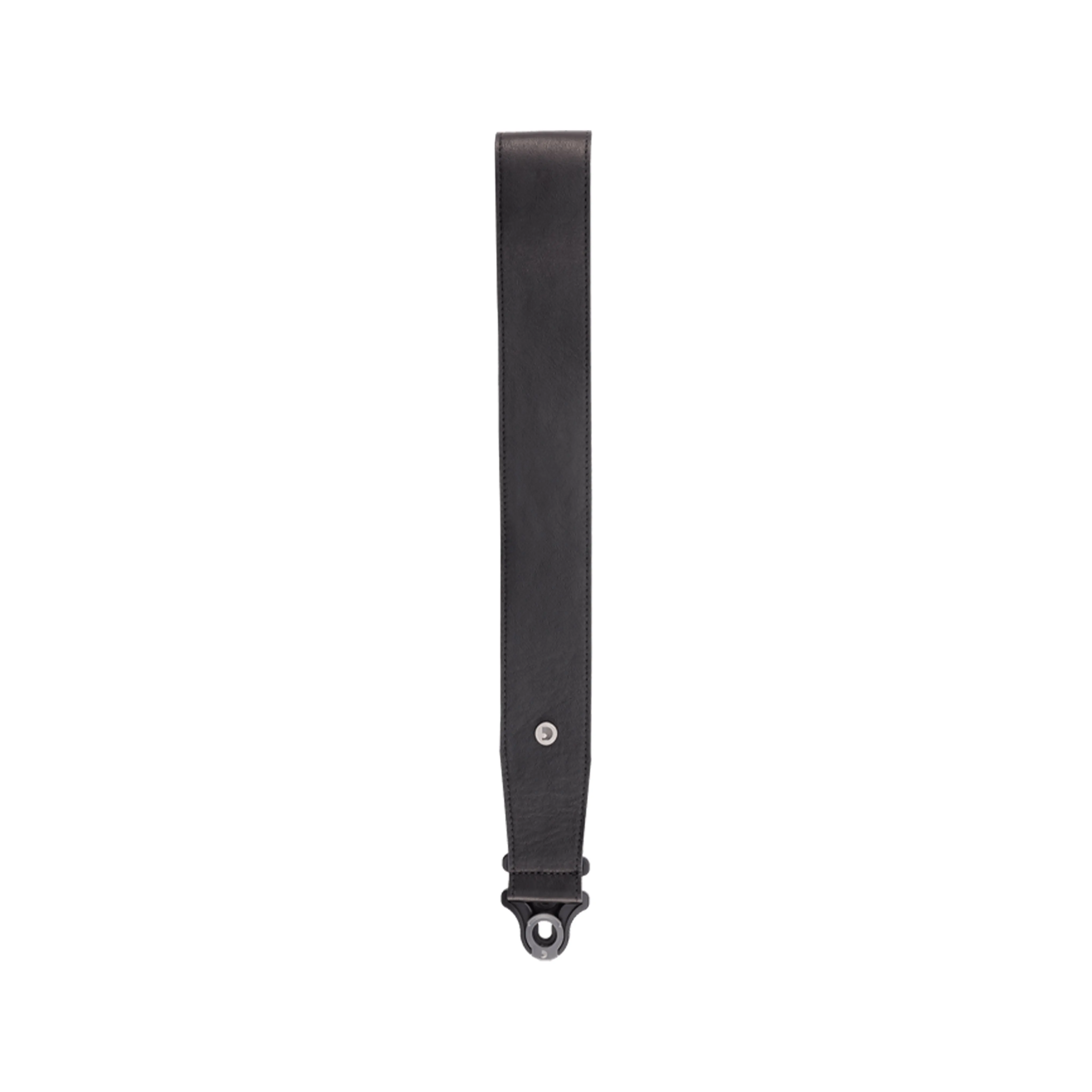 D'Addario 25BAL00 2.5-Inch Comfort Leather Auto-Lock Guitar Strap, Black