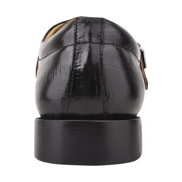 DONNA Man Made Leather Monk Straps
