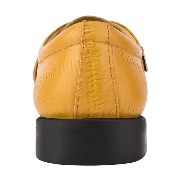 DONNA Man Made Leather Monk Straps