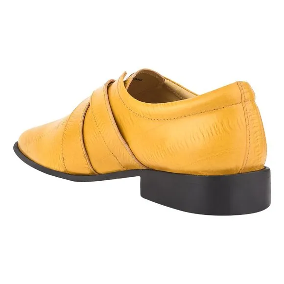 DONNA Man Made Leather Monk Straps