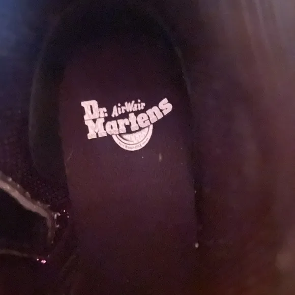 Dr. Martens 1460 smooth leather lace-up boots in pink