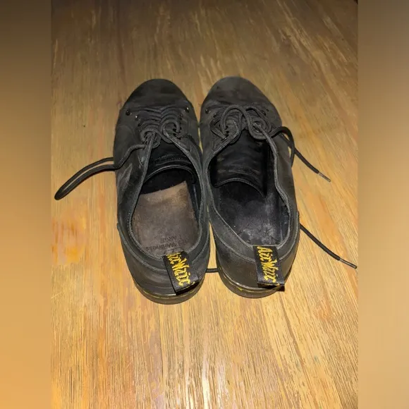 Dr. Martens Calmont M Size 12 black Leather Doc Lace Up Shoe vintage