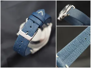 Genuine Italian leather watch strap 20mm