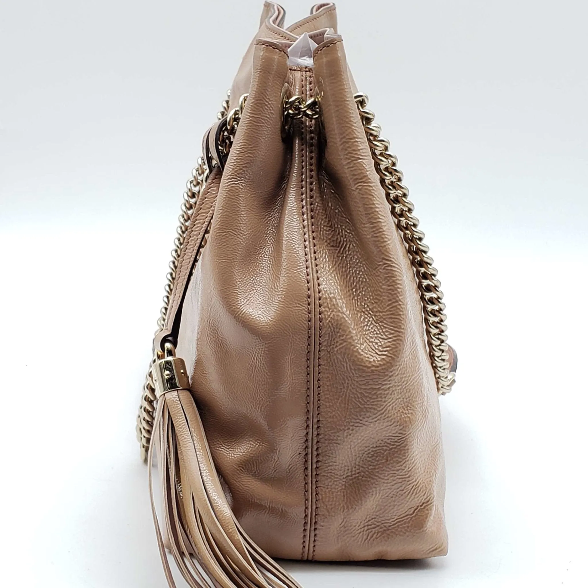 Gucci Soho Patent Leather Shoulder Bag