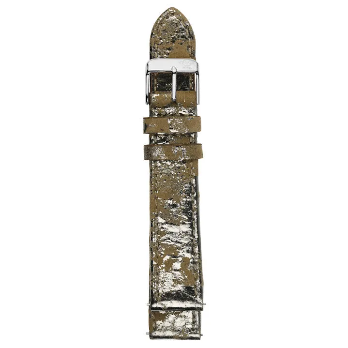 GV2 Bari 18mm Quick Release Leather Strap