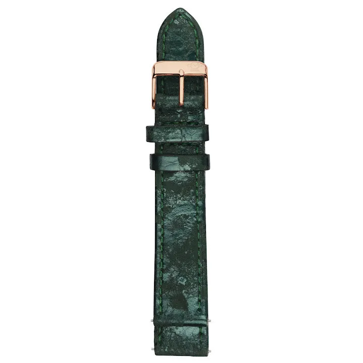 GV2 Bari 18mm Quick Release Leather Strap