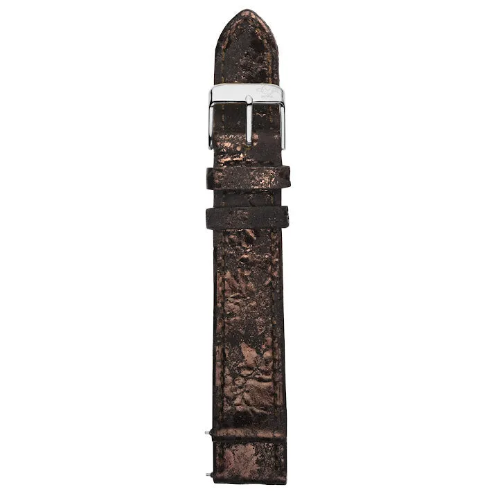 GV2 Bari 18mm Quick Release Leather Strap