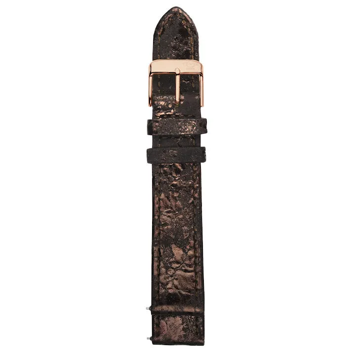 GV2 Bari 18mm Quick Release Leather Strap