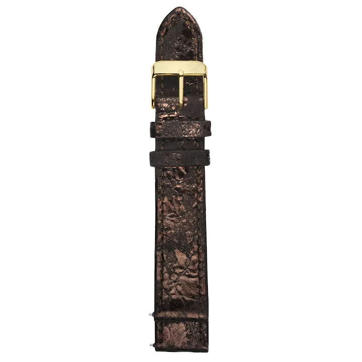 GV2 Bari 18mm Quick Release Leather Strap