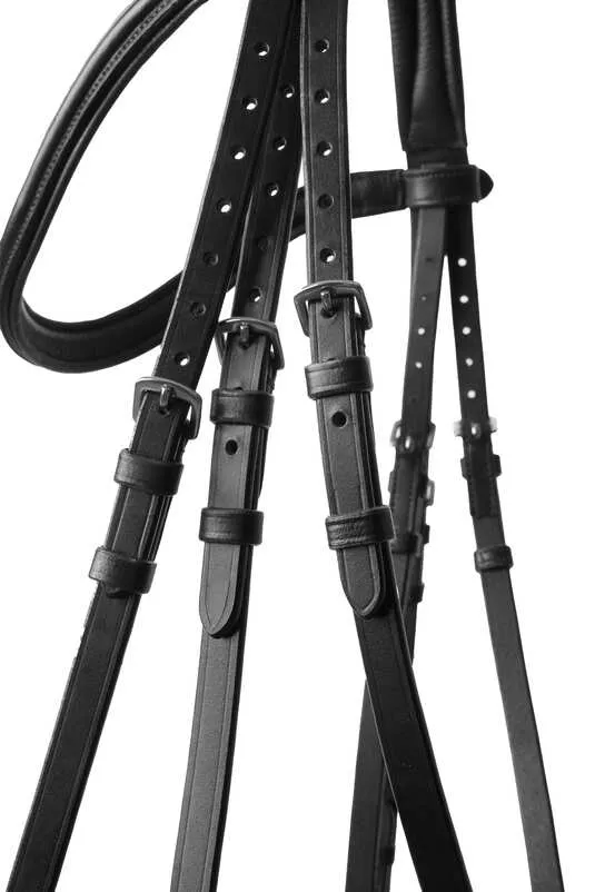 Horze Smoky Twilight Anatomic Bridle Black
