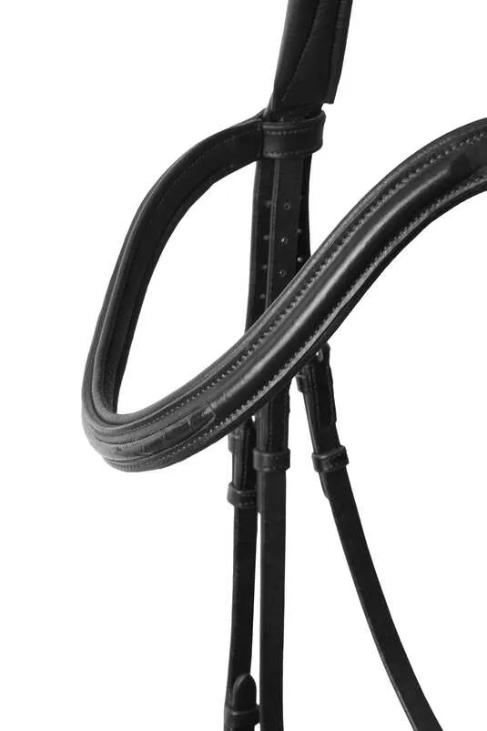 Horze Smoky Twilight Anatomic Bridle Black