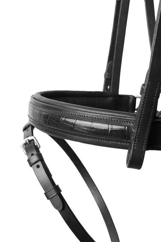 Horze Smoky Twilight Anatomic Bridle Black