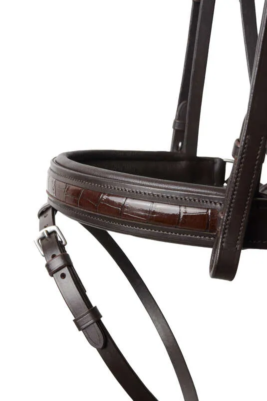 Horze Smoky Twilight Anatomic Bridle Brown