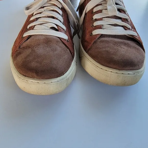 Johnston &amp; Murphy Sneaker Distressed  Suede Leather Size 8