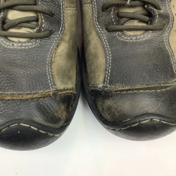 Keen KC 0212 Dillon Brown Leather Oxford Low Top Lace Up Sneaker Men's 13