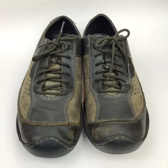 Keen KC 0212 Dillon Brown Leather Oxford Low Top Lace Up Sneaker Men's 13