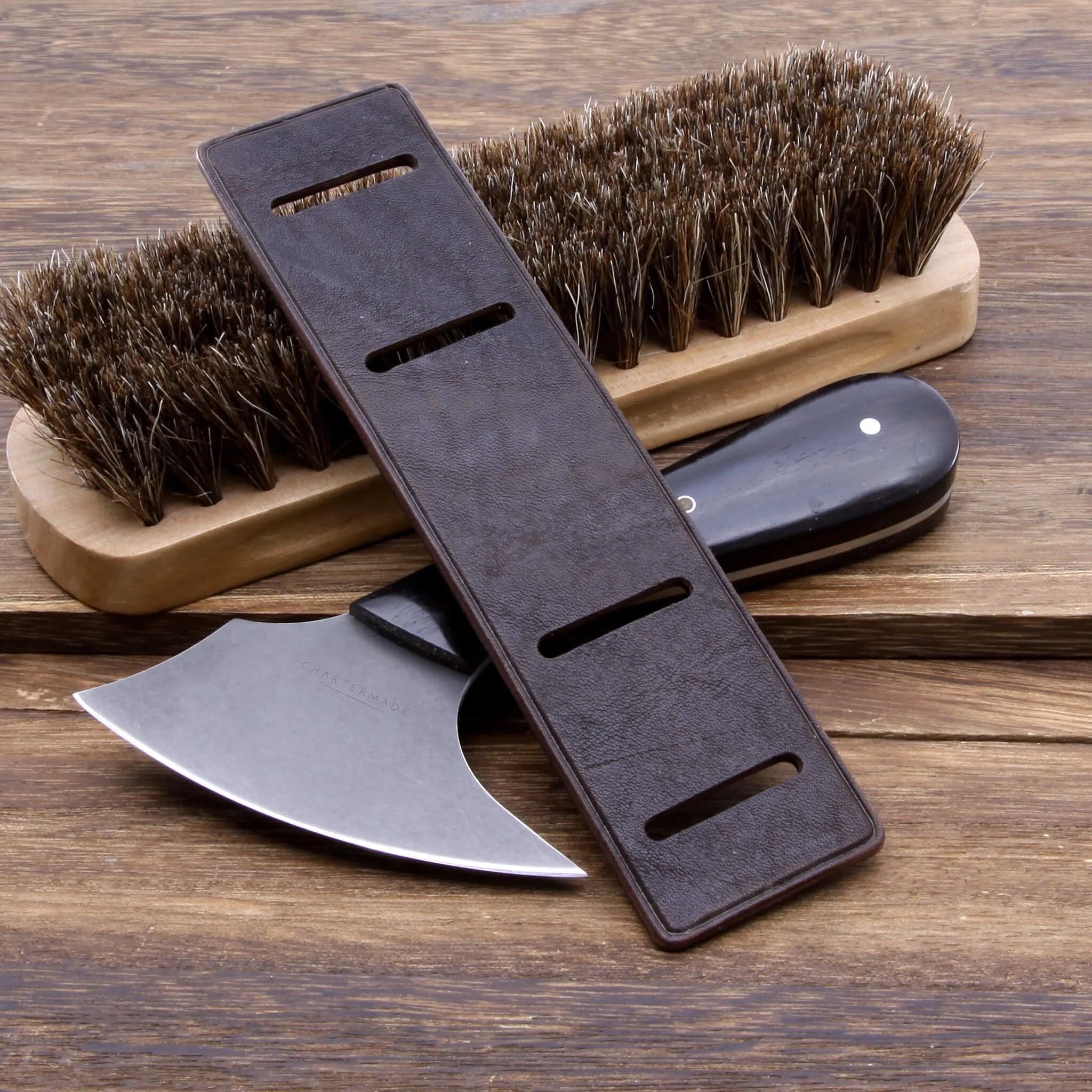 Leather Bund Pad, Newman Style Vintage 406