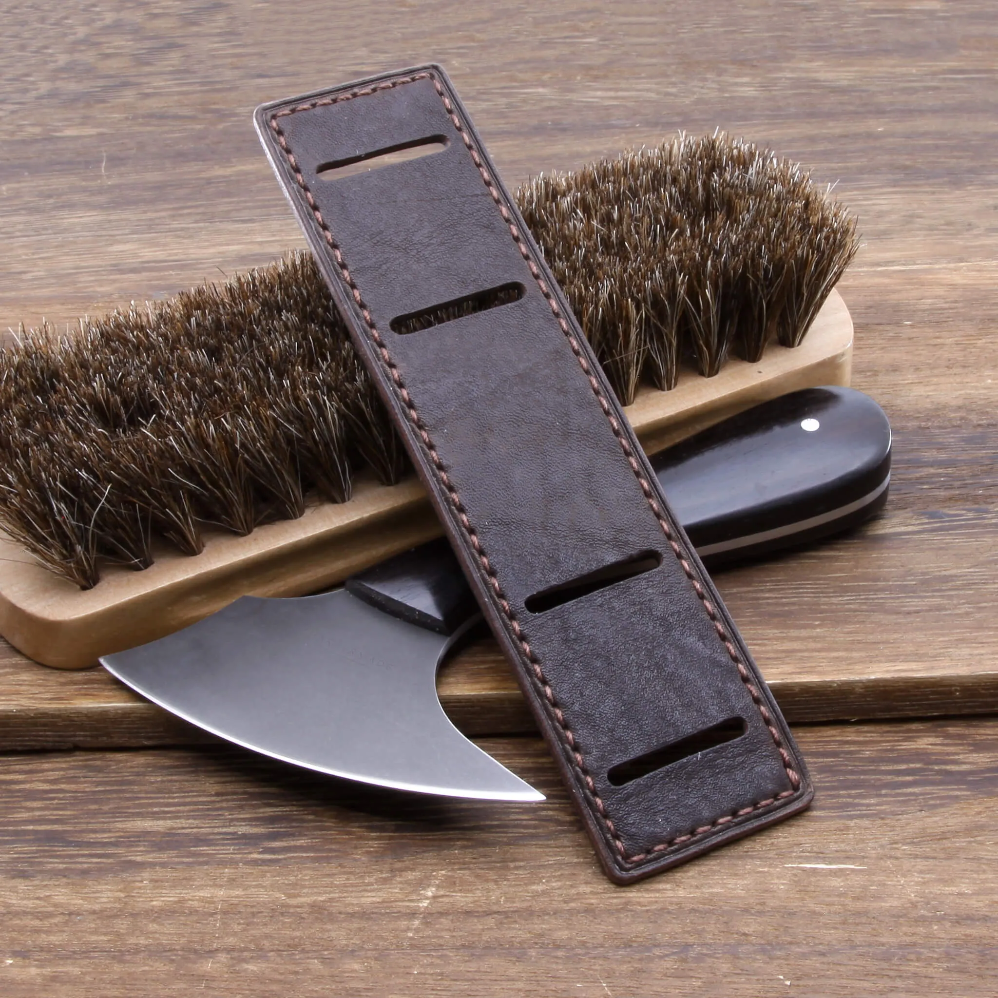 Leather Bund Pad, Newman Style Vintage 406