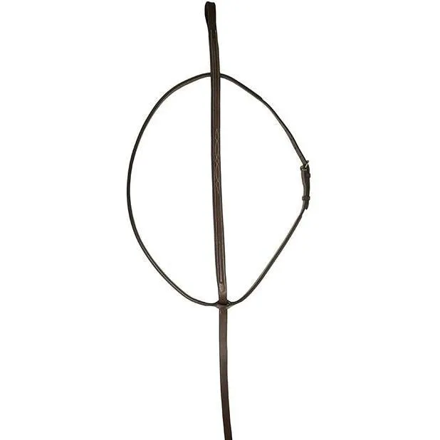 M. Toulouse Platinum Chocolate Liza Fancy Stitched Raised Standing Martingale