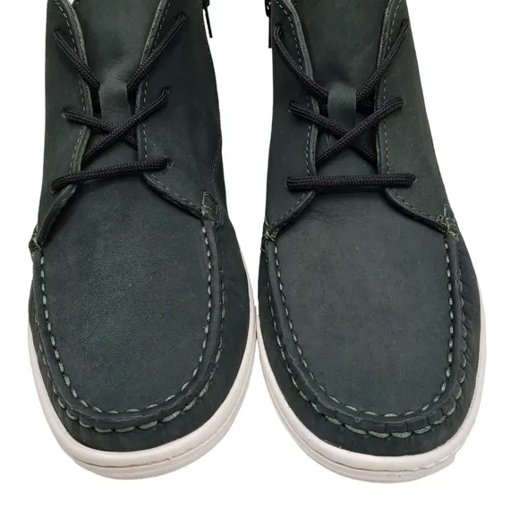 Marc Joseph | NIB West Houston Bootie Emerald Green Lace Up Leather Ankle Boot 4