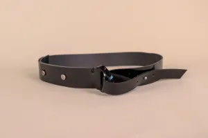 Marni - Black Patent Leather Belt - M