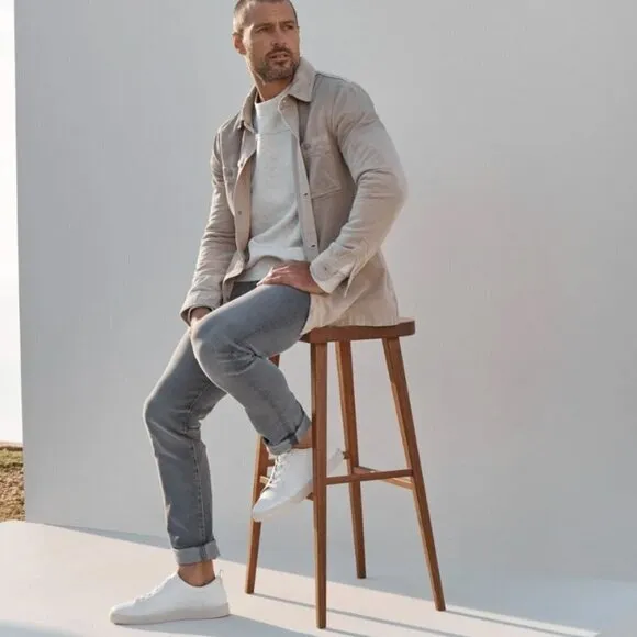 Mens Vionic Lucas White