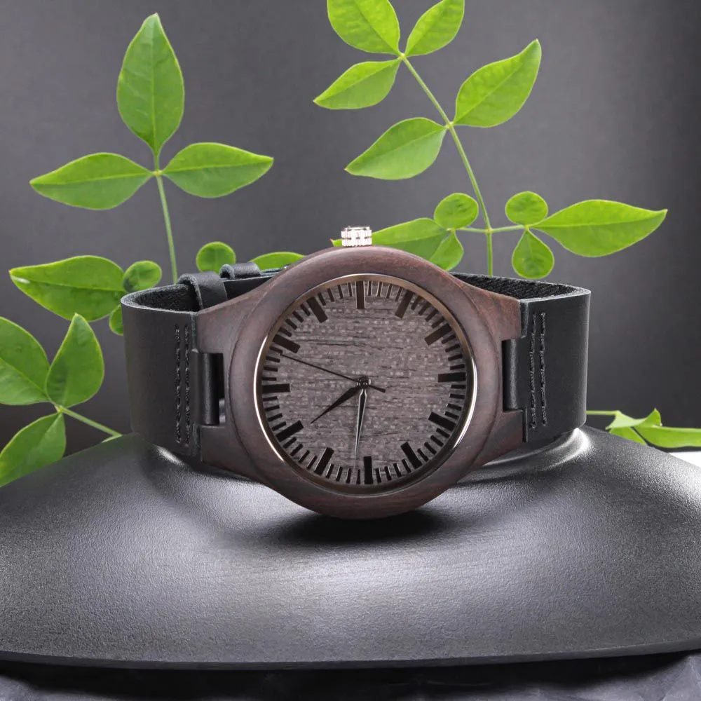 Never Forget I Love You - Baseball Watch