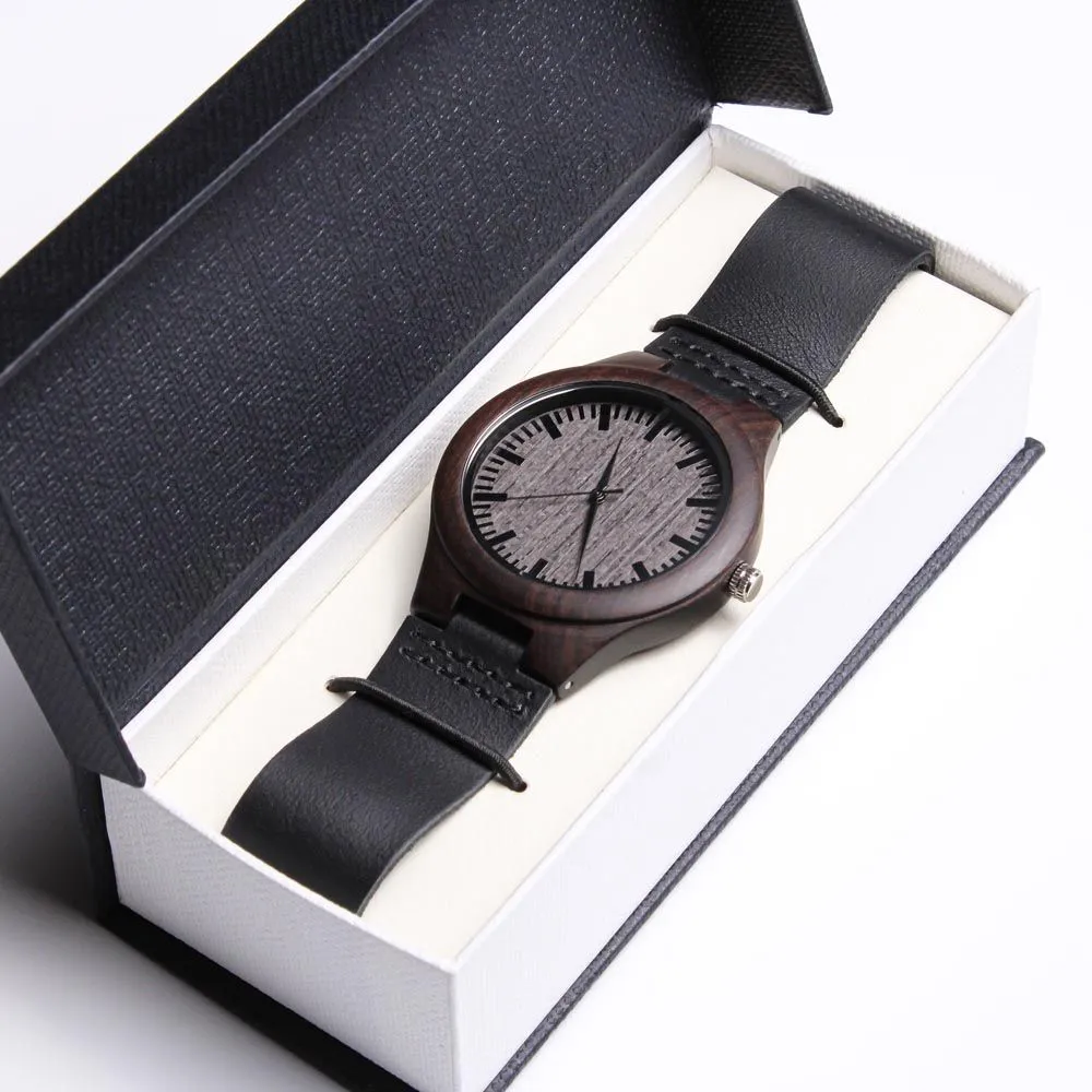 Never Forget I Love You - Baseball Watch