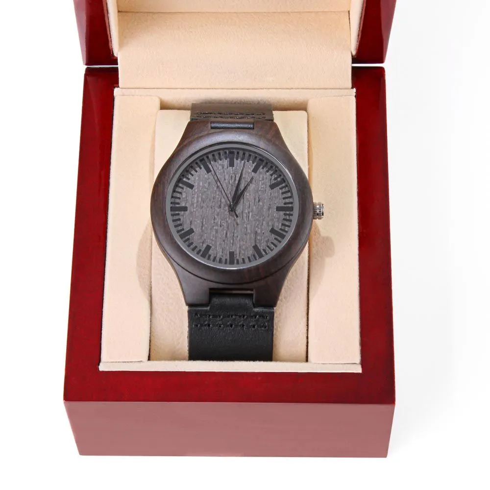 Never Forget I Love You - Baseball Watch